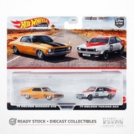 Hot Wheels Premium 2 Pack 73 Holden Monaro 77 Holden Torana A9X