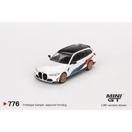 MINI GT 1/64 #776 BMW M3 M PERFORMANCE TOURING ALPINE WHITE
