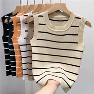 Áo Len 3 Lỗ Sát Nách Nữ Croptop Chất Đẹp