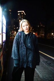 日本妖怪牛鬼絨毛半纏