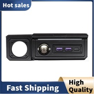 Dual USB Car Charger and Type-C Charging Ports Power Adapter for  Jimny JB64  JB74W 2019-2023 LHD