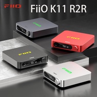 FiiO K11 R2R Desktop DAC Headphone Amplifier HI-RES HIFI Audio Decoder 4.4mm Balanced 6.35mm RCA Coa