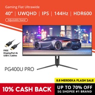 PRISM+ PG400U PRO 40 IPS 144Hz 1ms UWQHD 120% sRGB Adaptive-Sync Pro Gaming Monitor [3440 x 1440]
