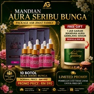 Aura Seribu Bunga 💘Mandian 💘Seri Wajah-Pemikat & Pengasih Jimat Bundle Kilang