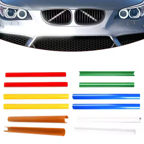 2pcs Car Front Grille Trim Strips V Braces For BMW F30 F31 F32 F33 F34 For F35 For G20 For G29 For F