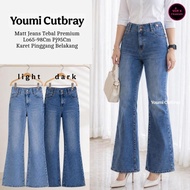 0105 CLORA YOUMI CUTBRAY JEANS by ATHAYA NOVIISTUFF/