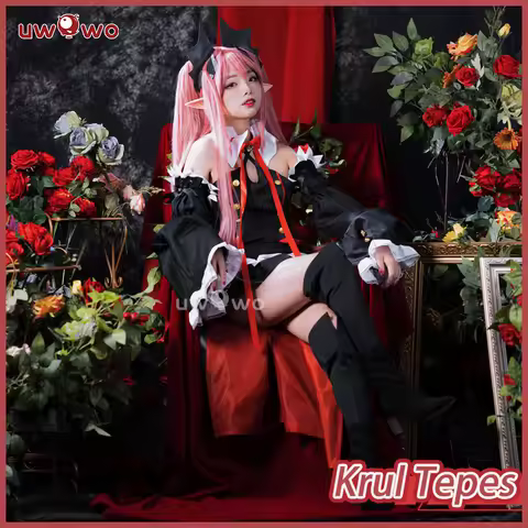 UWOWO Seraph Of The End Cosplay Krul Tepes Cosplay Costume Halloween Costume Full Set