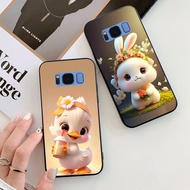 Samsung s8 / ss s8 plus / ss s8 + Case With cute Bee Rabbit Duck Print