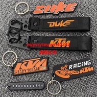 雲尚優品 適用於KTM摩托車鑰匙扣 刺繡鑰匙帶Duke250/390/790/1290鑰匙掛件