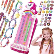Suitable for Girls 4-6 Years Old, 6-8 Years Old, 8-12 Years Old Girls 2-in-1 Friendship Bracelet Mak