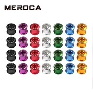 Litepro 5Pcs Folding Bike Chainring Bolt Mtb Road Bicycle Crankset Chainwheel Color Screw Bolts