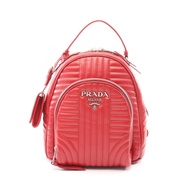 【二手，A級】Prada PRADA 背包 Diagram 1BZ030RED皮革背包 女士 二手 A