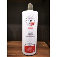 Nioxin System 4 Cleanser Shampoo 1000ml