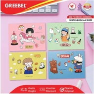 Greebel Sketch Book A4 10002 / PCS - Greebel Sketch Book - Greebel Drawing Book