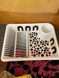 IKEA 白色乾碟架 杯碗碟盛載架 IKEA White Dish Drainer
