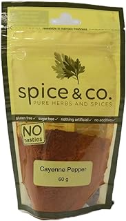 Spice &amp; Co Cayenne Pepper 60g (1 pack)