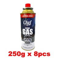 ( Ready Stock ! )Dapur Gas Mini Gas Butane Fuel 250G Canister Cartridge for Portable Gas Stove Gas