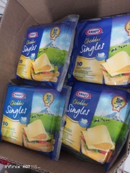 Keju Kraft Singel isi 10 Slice dan 5 Slice