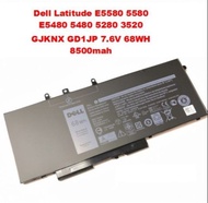 Dell Latitude GJKNX GD1JP E5580 5580 E5480 5480 5280 3520 7.6V 68WH 8500mah Laptop Battery