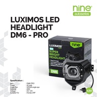 LUXIMOS Honda CRF 40W H4 Shroud WRGB Headlight Waterproof EyeDEVIL DM6 PRO - NINE SURABAYA