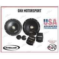 STELLAR 6.5" 2 WAY COMPONENT SPEAKER TWEETER CROSSOVER (SD-6PPC)