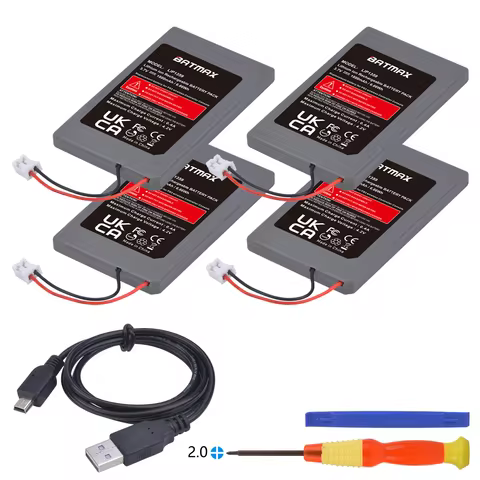 Batmax 1800mAh PS3 Controller Battery LIP1359 Battery Pack for Sony Playstation 3 PS3 Dualshock 3 Bl