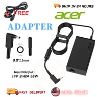 Acer Adapter Charger 3.0*1.1mm for acer chromebook 15 R 11 13 Aspire 1 3 5 N20C5, R5 R7 series lapto