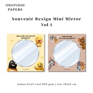 SOUVENIR RESIGN MINI MIRROR VOL.1 | FAREWELL GIFT | FAREWELL GIFT | RESIGN GIFT | ONSTUDIOPAPERS
