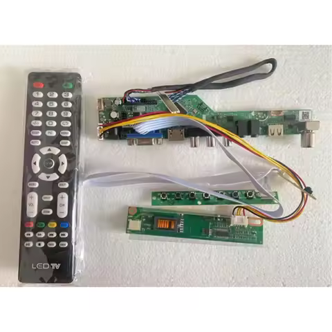 New TV56 Kit for N140BGE-L32 N140BGE-L33 N140BGE-L42 N140BGE-LB2 LTV+HDMI+VGA+AV+USB LCD LED screen 