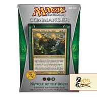 (MTG-Asia) Commander 2013 Nature of the Beast Commander Deck English Magic The Gathering MTG Sealed 