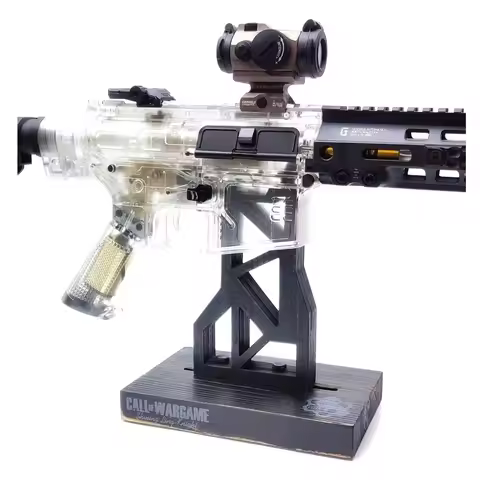 Real Wood Display Rack Holder For Airsoft M4/M16