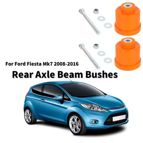 2Pcs Car Engine Rear Axle Beam Bushes Replacement In Poly For Ford Fiesta Mk7 2008-2016 Car Engines 