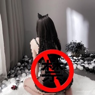 Pakaian Dalam Seksi Plus Saiz Kulit Paten Tarian Tiang Skirt Pendek Seragam Seksi Godaan Set Seksi M