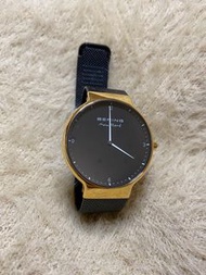 Bering手錶 丹麥牌子 40mm 黑金 購入價$1400