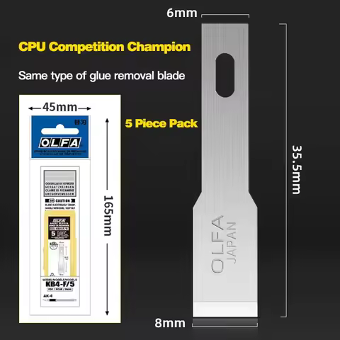 OLFA KB4-F/5 Spare Blade Art Knife Replacement Blades Craft Tools for AK-4 Carving Knives Parts Mode