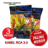 3-3 Aux Cable RCA Cable/ AV Cable/ 3-3 RCA Audio Cable/