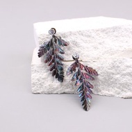 兔腳蕨 純銀耳環 鍍金耳環 珍珠耳環 鑽石耳環 三色