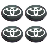 49mm. TOYOTA Sticker Wheel Hub Resin Width 49 Mm.(4.9 Cm)