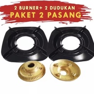 ( 2 SET )Tatakan kaki 4 kompor gas rinnai Ri 522C Ri 522E Ri 602E