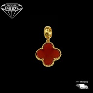 SMS DEEN VC Charm, ±2.0GM - Gold 916 Emas - Loket (Info: ±0.6x0.60CM - 2.06GM)