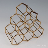 Wine Rack Decorations Metal Dining Desktop Home Decoration Red Wine Rack Pendulum Rack Crafts Wine C