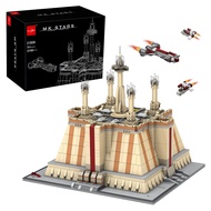 WLOXBKF Jedi-Tempel Galaxy Building Kit for Adults, Imperial Star Destroyer City Collectible,Imperia