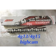 HIGH CAM(CAMSHAFT)272 DEGREE 4G15/13 WIRA SATRIA SAGA ISWARA 12V ORIGINAL AR RACING BILLET CAM