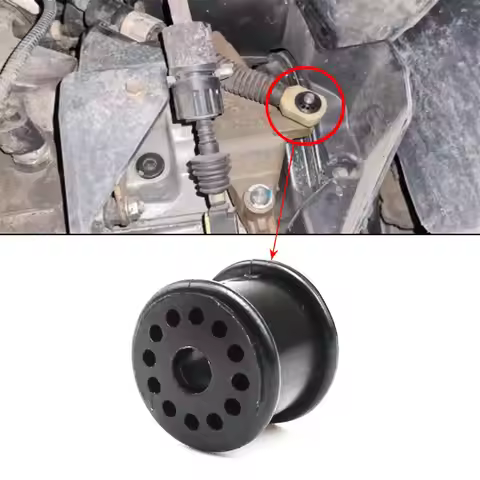 For Ford Focus Fiesta 4S6P-7412-AA Car Gear Shift Lever Wearable Cable Plastic Gasket Black Automobi