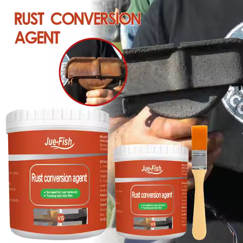 100/300g Metal Rust Remover Waterproof Metal Rust Remover Auto Paint Metal Conversion Agent Rust Rem