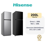 Peti Ais 2pintu HISENSE 200L