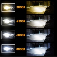 LED Car Headlights & Fog Lamps: H4, H7, H8, H11, 3000K-8000K Options Available