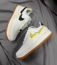 ⭐Nike Air Force 1 Vandalized 結構 斷鉤黑黃鴛鴦 板鞋