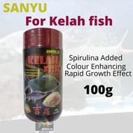 Sanyu Kelah Floating Fish Food 100g Makanan Ikan Kelah