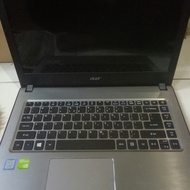 Laptop Acer e5-476 core i7 nvidia